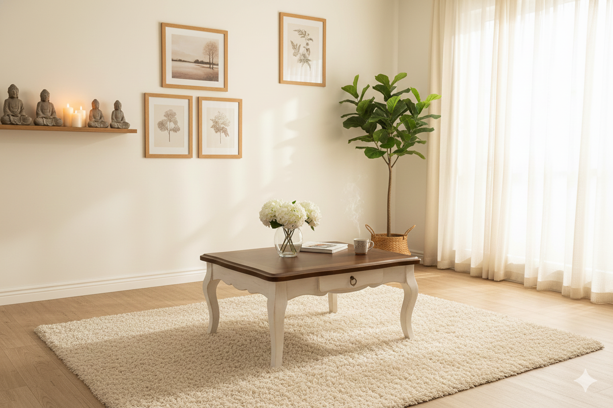 Mesa de Centro Normando Cubierta Miel