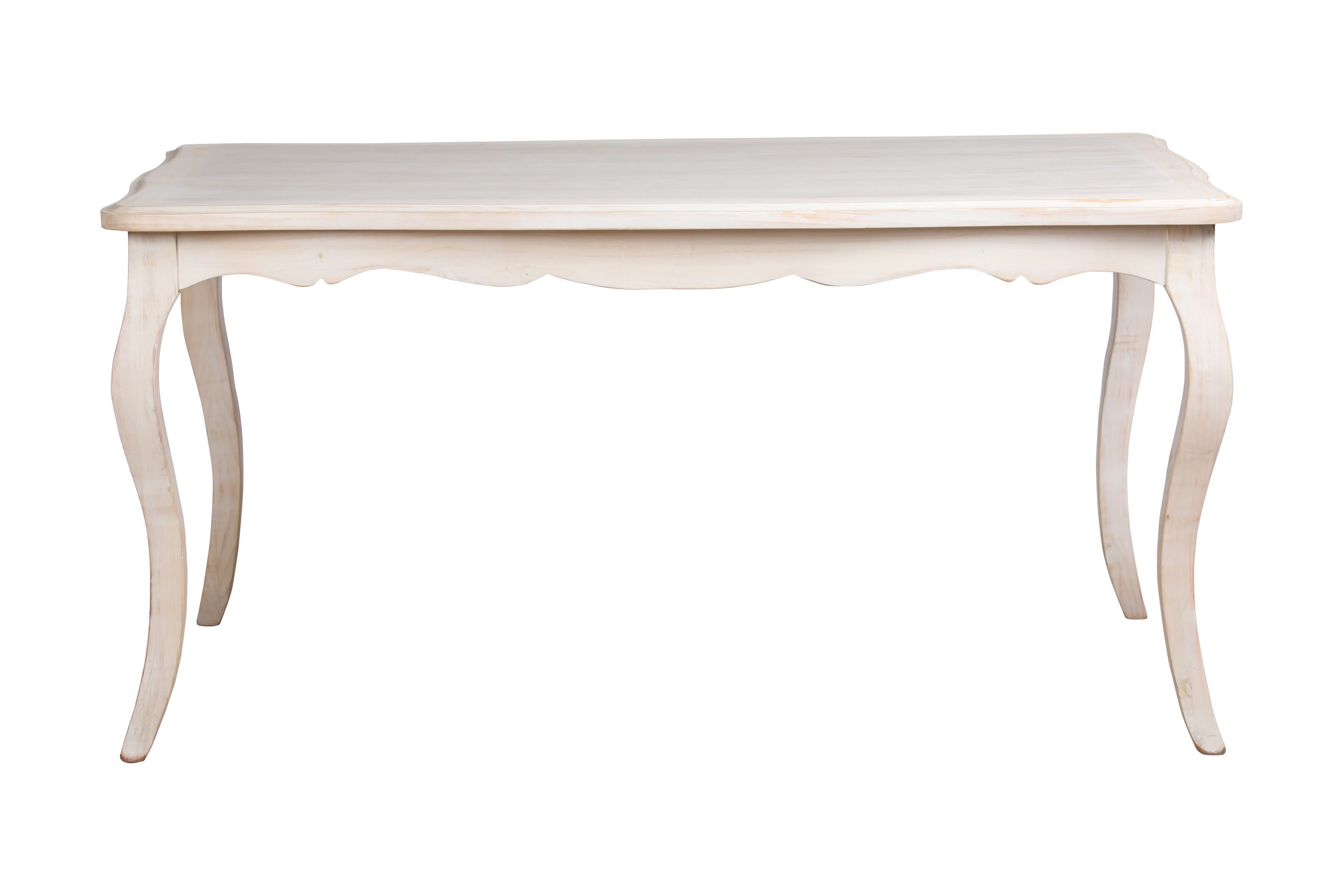 Mesa normando 90×160 Blanco envejecido