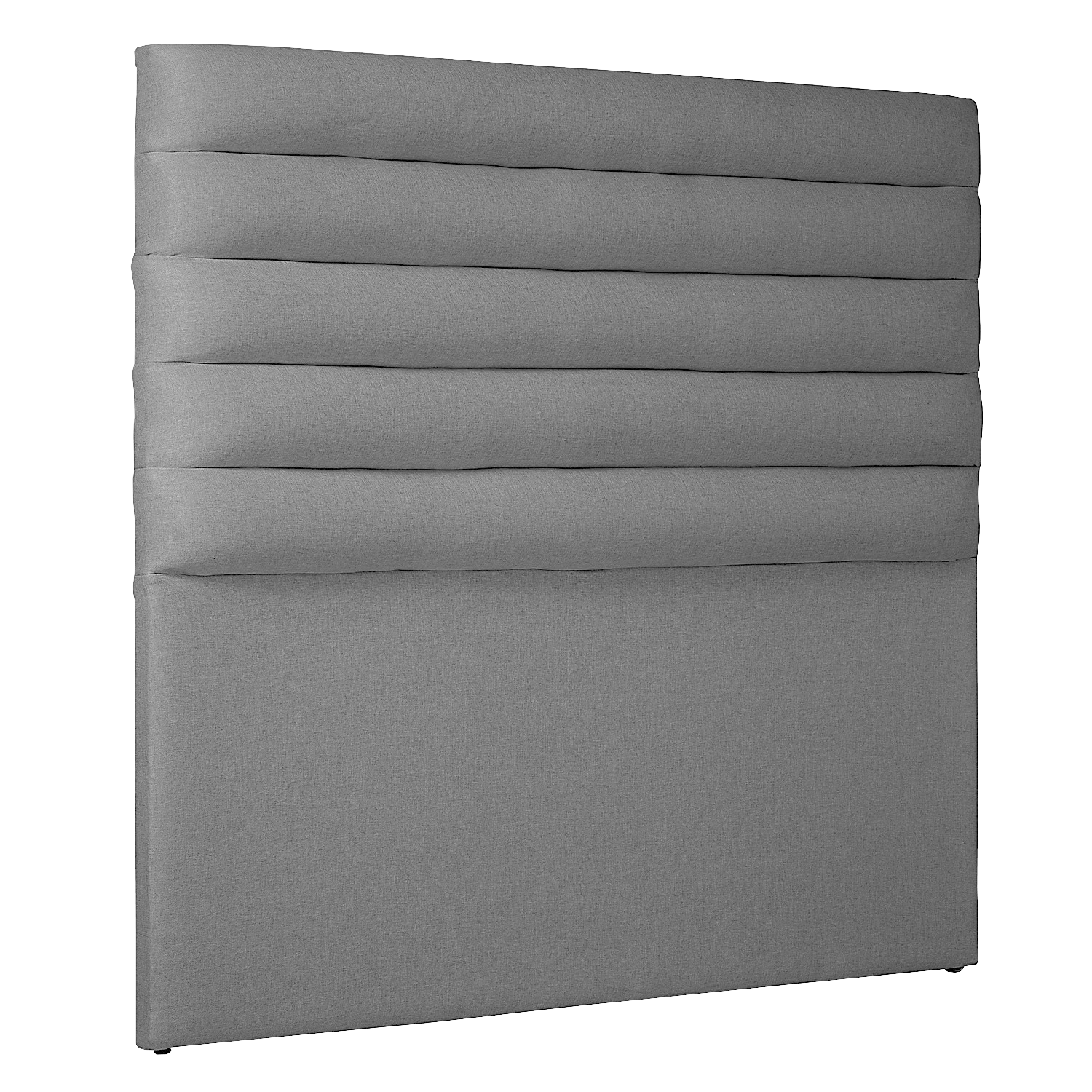 Respaldo Tubular Horizontal Gris 2 Plazas