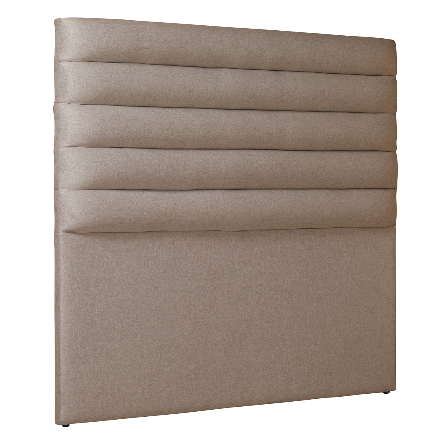 Respaldo Tubular Horizontal Beige 2 Plazas