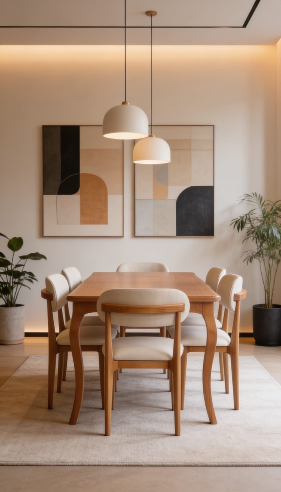 Comedor Mónaco 90x160 con 6 sillas - Imagen 3